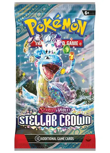 Pokemon TCG: Stellar Crown - Booster Pack Lapras