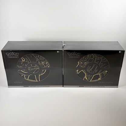 Pokemon TCG: Sword & Shield Elite Trainer Box Plus - Zacian /  Zamazenta Set