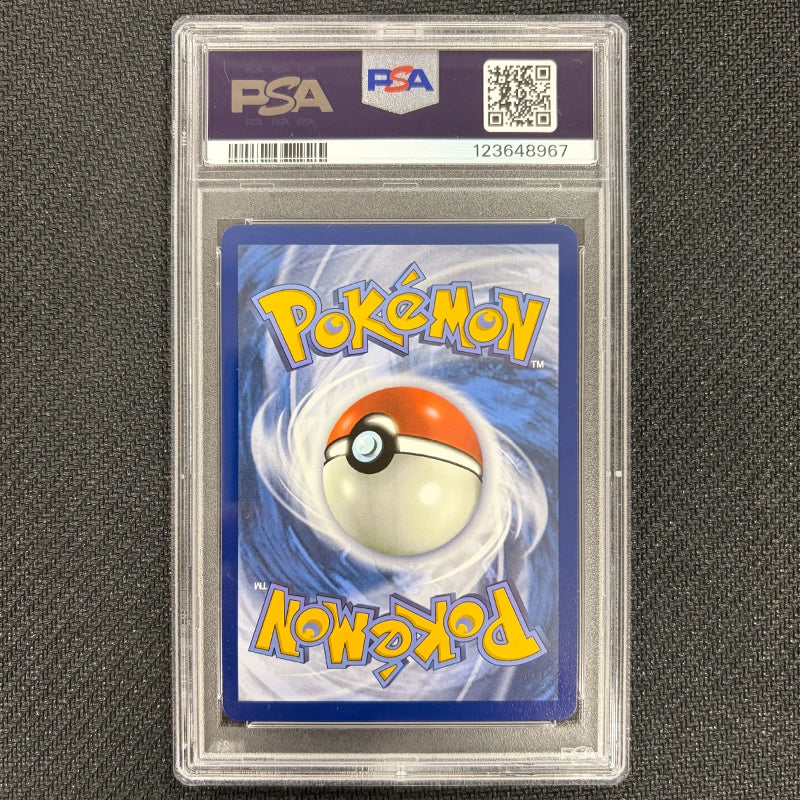 Pokemon TCG: Team Rocket's Mewtwo Ex 231/182 - Destined Rivals - PSA 10 Back