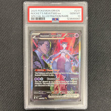 Pokemon TCG: Team Rocket's Mewtwo Ex 231/182 - Destined Rivals - PSA 10