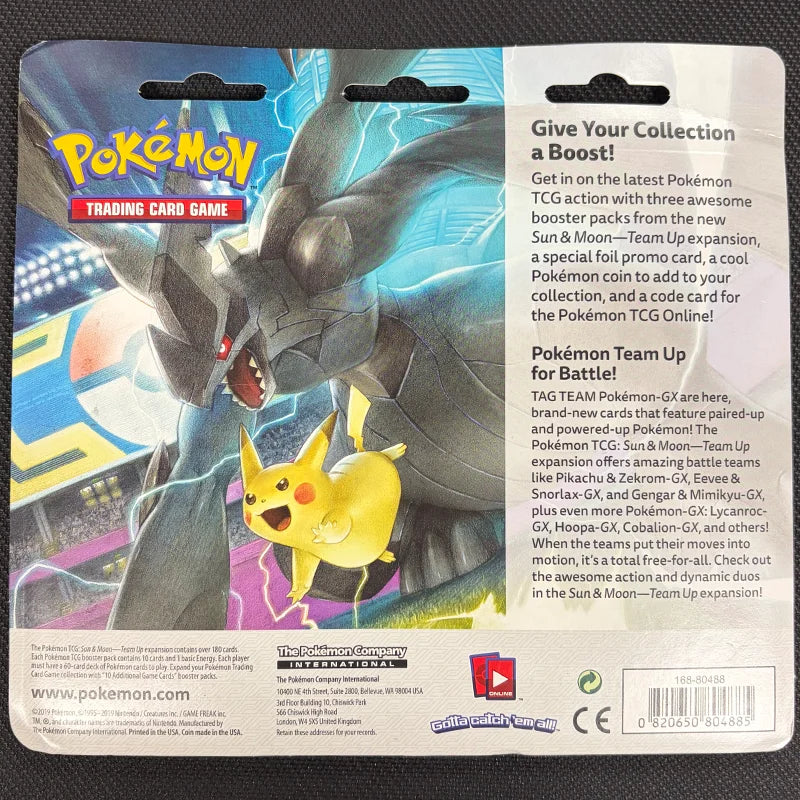 Pokemon TCG: Team Up - 3-Pack Blister Deoxys Back
