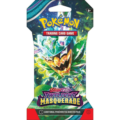 Pokemon TCG: Twilight Masquerade - Sleeved Booster Pack Ogerpon