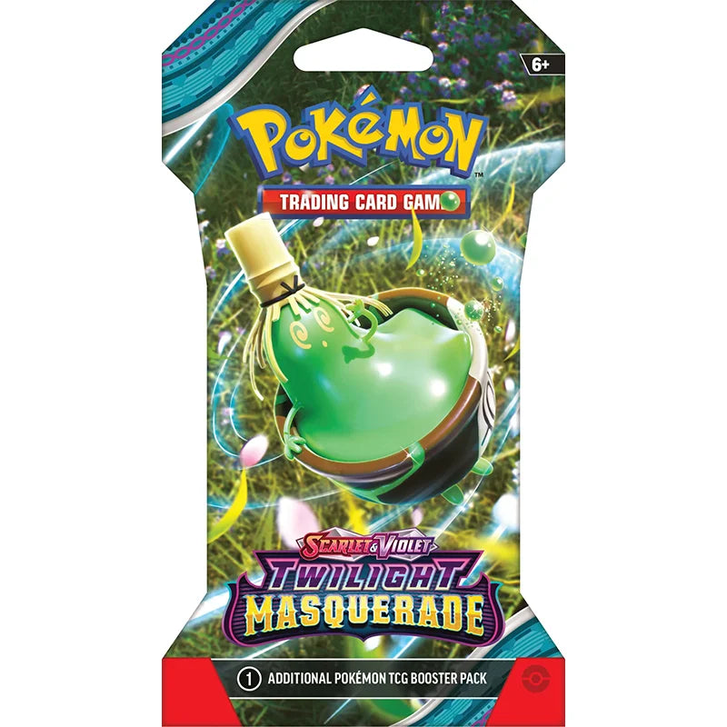Pokemon TCG: Twilight Masquerade - Sleeved Booster Pack Sinistcha