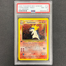 Pokemon TCG: Typhlosion 18/111 - 1st Edition Neo Genesis - PSA 8