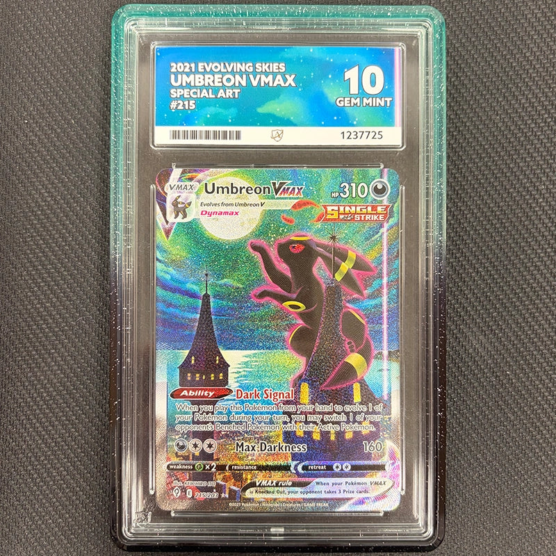 Pokemon TCG: Umbreon Vmax 215/203 - Evolving Skies - Ace 10