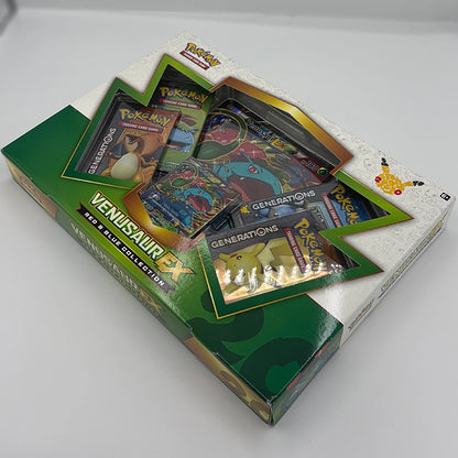 Pokemon TCG: Venusaur EX Red & Blue Collection Front