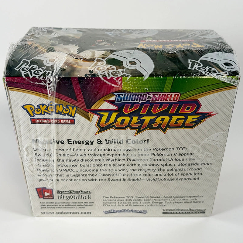 Pokemon TCG: Vivid Voltage - Booster Box Back