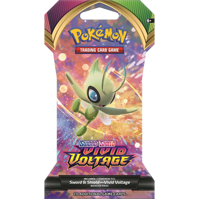 Pokemon TCG: Vivid Voltage - Sleeved Booster Pack Celebi