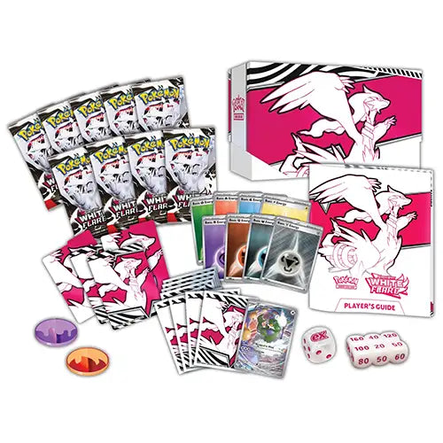 Pokemon TCG: White Flare - Elite Trainer Box Contents