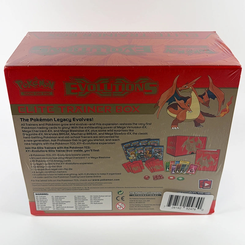 Pokemon TCG: XY Evolutions - Elite Trainer Box Charizard Back