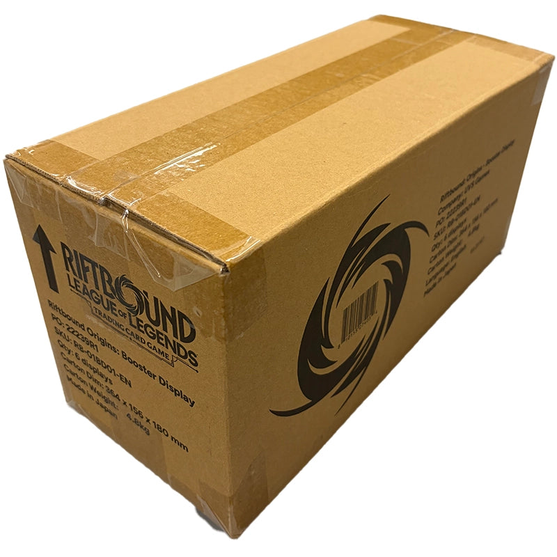 Riftbound: League of Legends TCG - Origins Booster Box Case Side