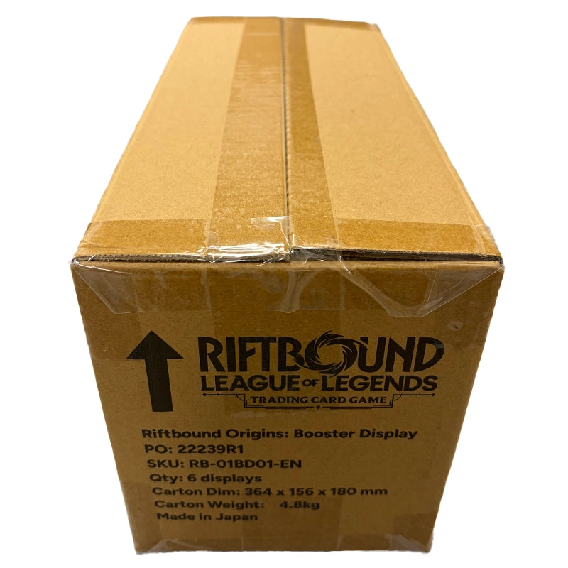Riftbound: League of Legends TCG - Origins Booster Box Case