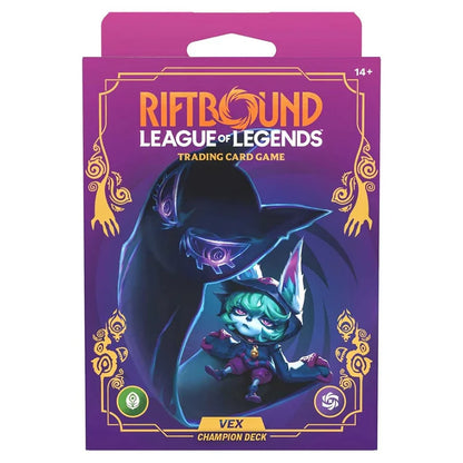 Riftbound: League of Legends TCG - Unleashed Champion Deck Vex