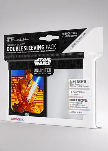 Star Wars Unlimited: Double Sleeving Pack Space Blue