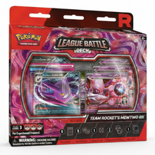 Pokémon League Battle Deck R Team Rocket's New Two 150 card deck in its original retail packaging, featuring a red and black box with a clear window displaying the deck contents.