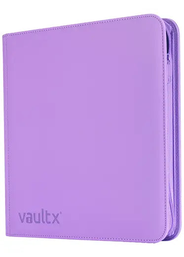 Vault X: 12-Pocket Exo-Tec Zip Binder Just Pink