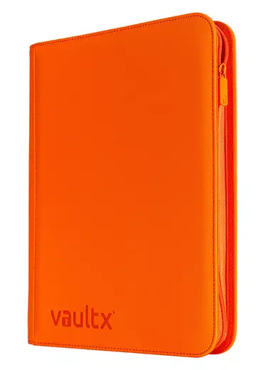 Vault X: 9-Pocket Exo-Tec Zip Binder Just Orange
