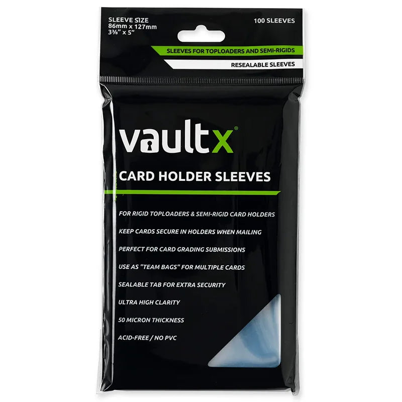 Vault X: Card Holder Sleeves