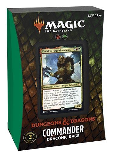 MTG Dungeons & Dragons: Adventures In The Forgotten Realms - Draconic Rage Commander Deck