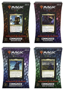 MTG Dungeons & Dragons: Adventures In The Forgotten Realms - Commander Decks (Set Of 4)