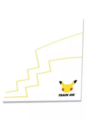 Pokemon TCG: Celebrations Pikachu Train-On Notepad