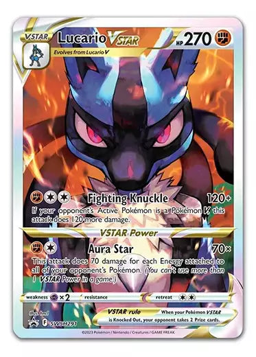 Pokemon TCG: Lucario V Star Promo SWSH291