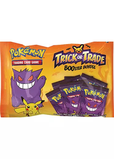 Pokemon TCG: Halloween Trick Or Trade Booster Bundle Bag