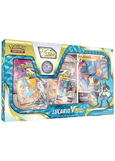 Pokemon TCG: Lucario VSTAR Premium Collection