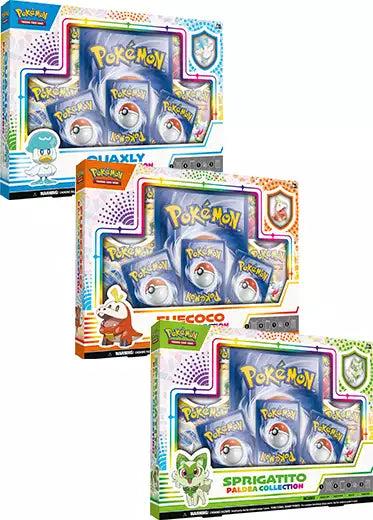 Pokemon TCG: Paldea Collection (Sprigatito / Fuecoco / Quaxly)
