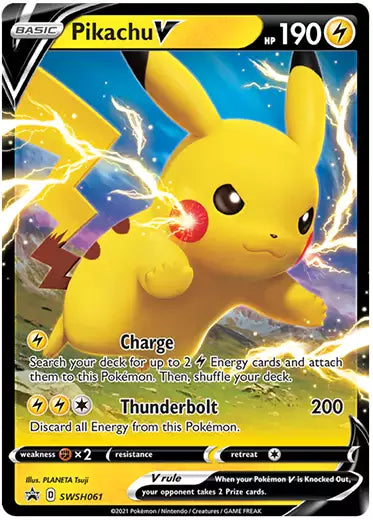 Pokemon TCG: Pikachu V - Promo SWSH061