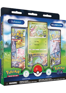 Pokemon TCG Pokemon Go Pin Collection Bulbasaur