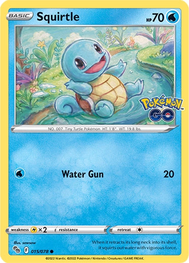 Pokemon TCG: Pokemon Go Pin Collection Squirtle