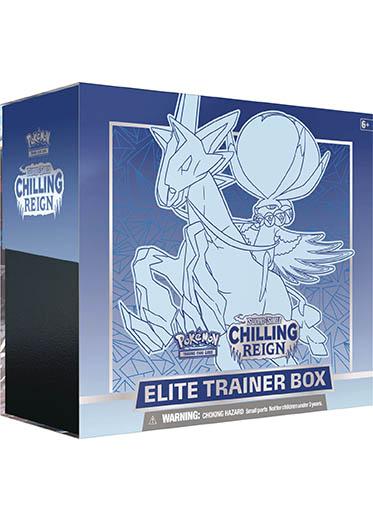 Pokemon TCG: Sword & Shield Chilling Reign - Elite Trainer Box - Ice Rider Calyrex