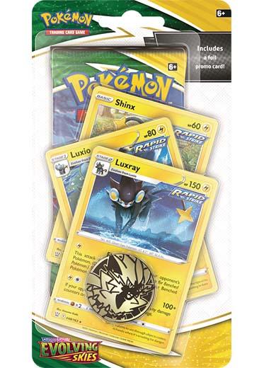 Pokemon TCG: Sword & Shield 7 Evolving Skies - Checklane Blister Luxray