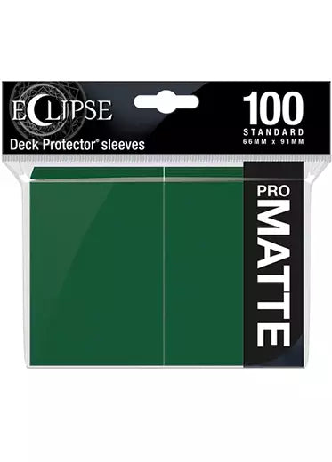 Ultra Pro: Eclipse Matte Sleeves (100, Standard Size) Red