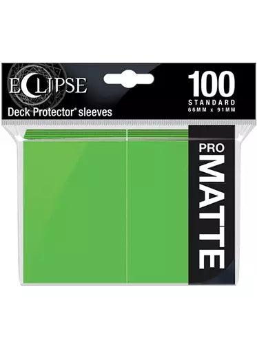 Ultra Pro: Eclipse Matte Sleeves (100, Standard Size) Red