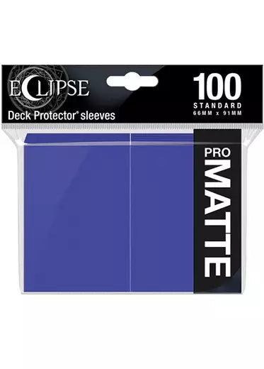 Ultra Pro: Eclipse Matte Sleeves (100, Standard Size) Red