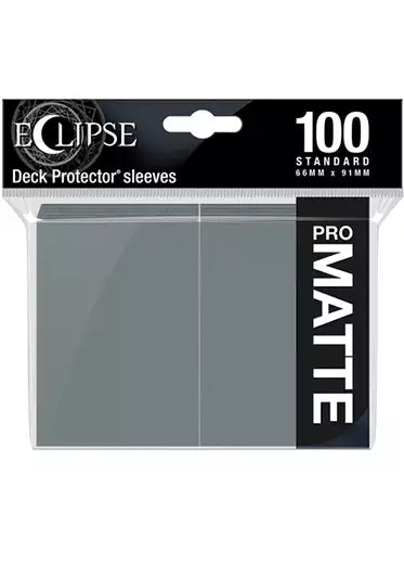 Ultra Pro: Eclipse Matte Sleeves (100, Standard Size) Red