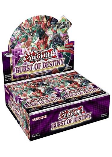 Yugioh TCG: Burst of Destiny Booster Box 1st Edition