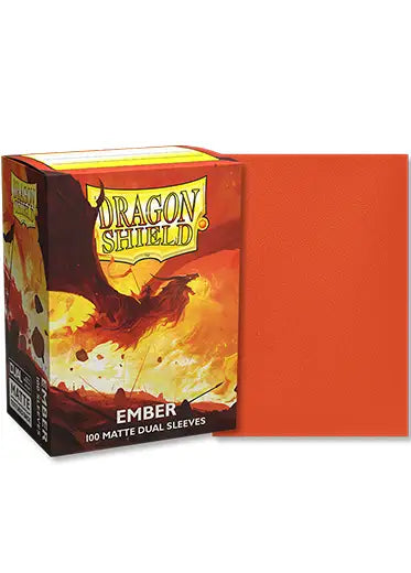 Dragon Shield - Dual Matte Sleeves Peach