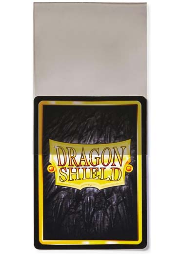 Dragon Shield (100, Smoke) Perfect Fit Toploader Sleeves