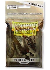 Dragon Shield (100, Smoke) Perfect Fit Toploader Sleeves