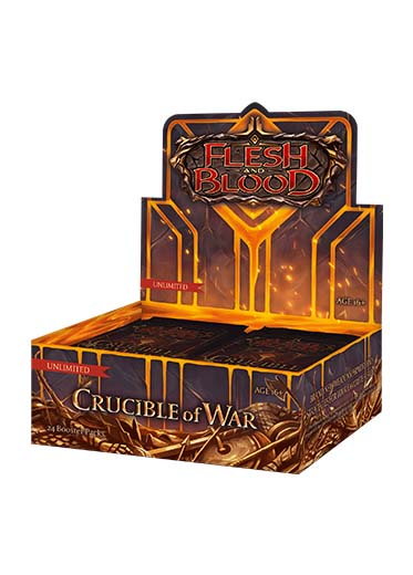 Flesh and Blood TCG: Crucible of War - Booster Box (Unlimited)