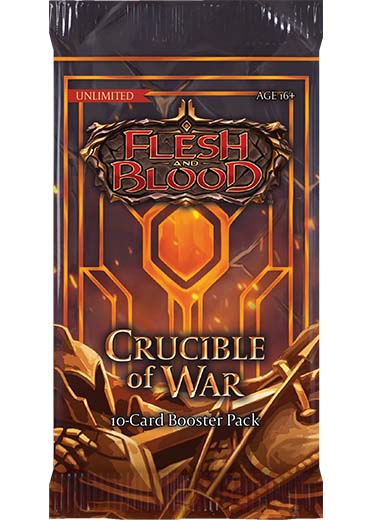 Flesh and Blood TCG: Crucible of War - Booster Pack (Unlimited)