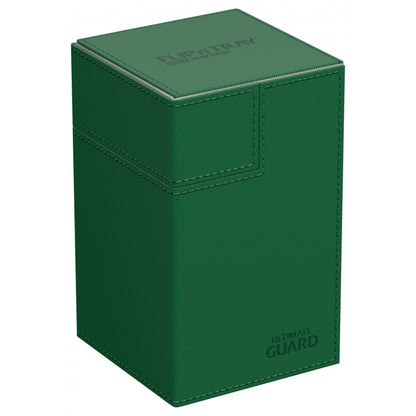 Ultimate Guard: Flip 'n' Tray 100+ XenoSkin Deck Box Green