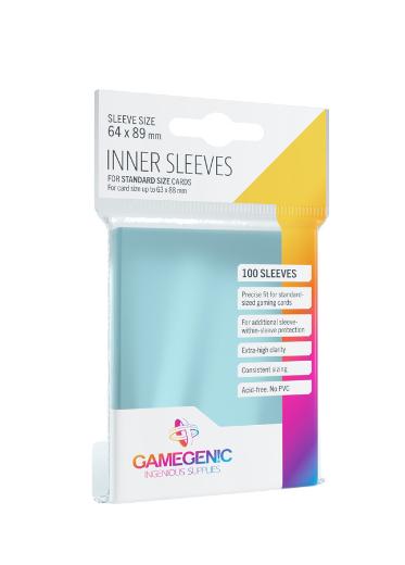 Gamegenic - Inner Sleeves (100, Clear)