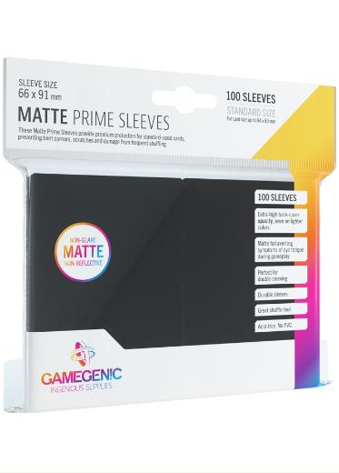 Gamegenic - Matte Prime Sleeves Black