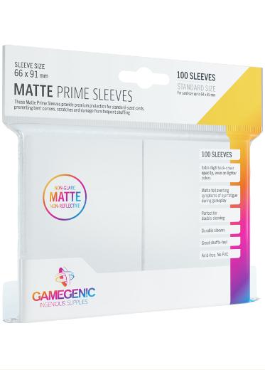 Gamegenic - Matte Prime Sleeves Red