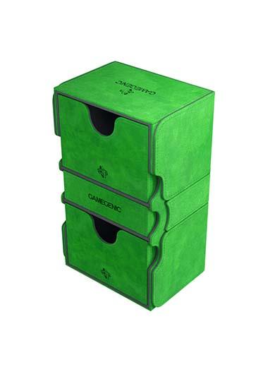 Gamegenic - Stronghold 200+ Convertible Deck Box Green