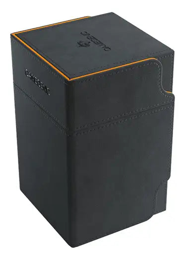 Gamegenic: Watchtower 100+ XL Convertible Deck Box Black Orange Exclusive